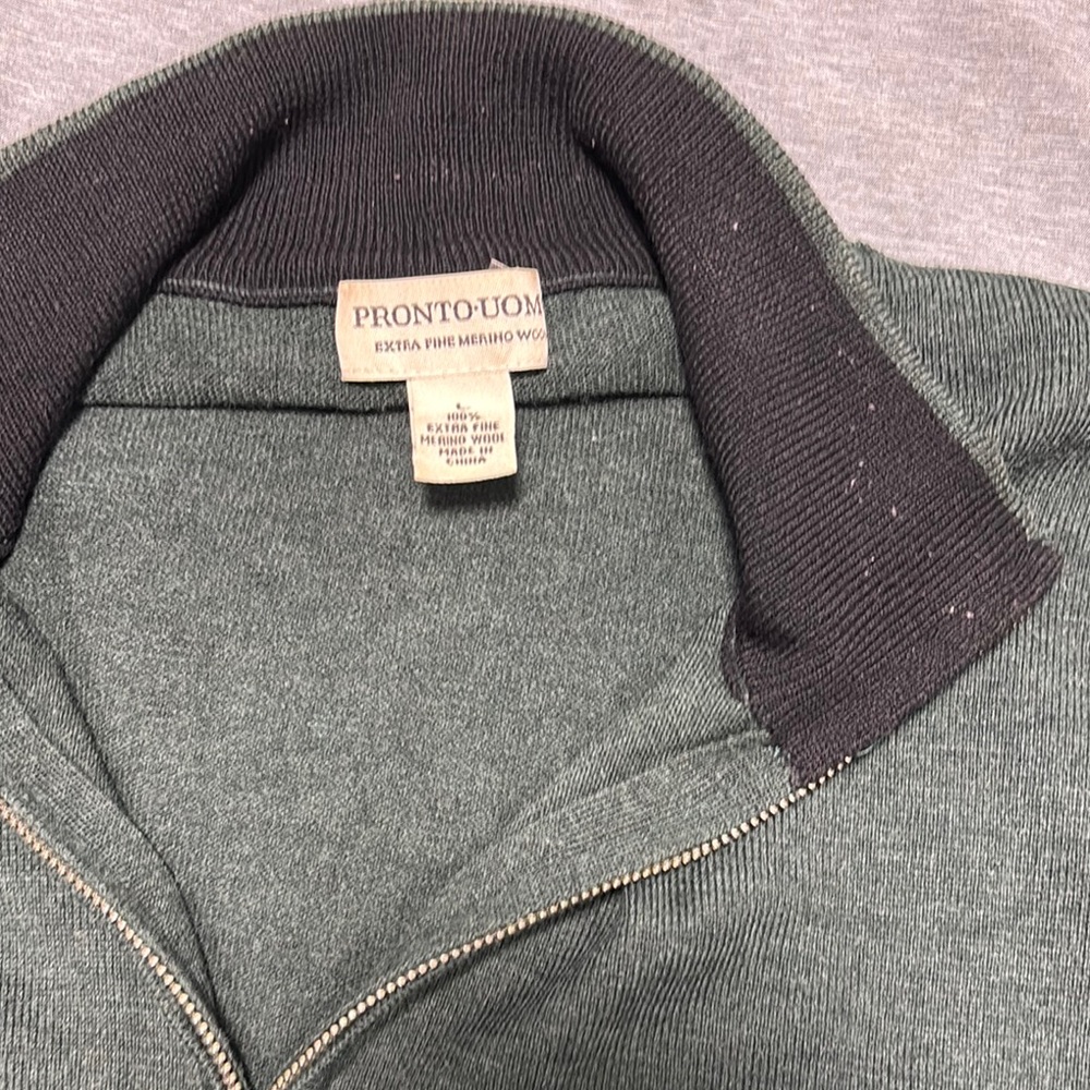 Pronto Uomo Green Sweater
